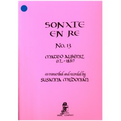 Mateo Albeniz, Sonate en Re, no. 13