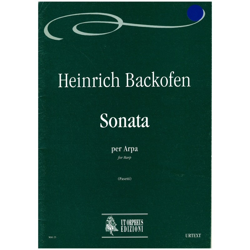 Heinrich Backofen, Sonata per arpa