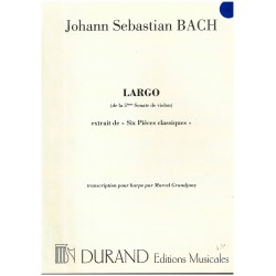 Johann Sebastian Bach, Largo (de la 5e Sonate de violon)