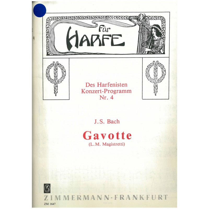 Johann Sebastian Bach, Gavotte