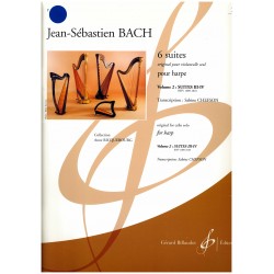 Jean Sébastien Bach, 6 suites pour harpe, vol. II : suites III-IV