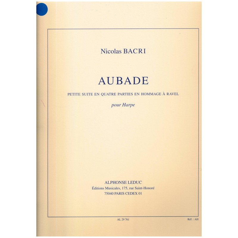 Nicolas Bacri, Aubade