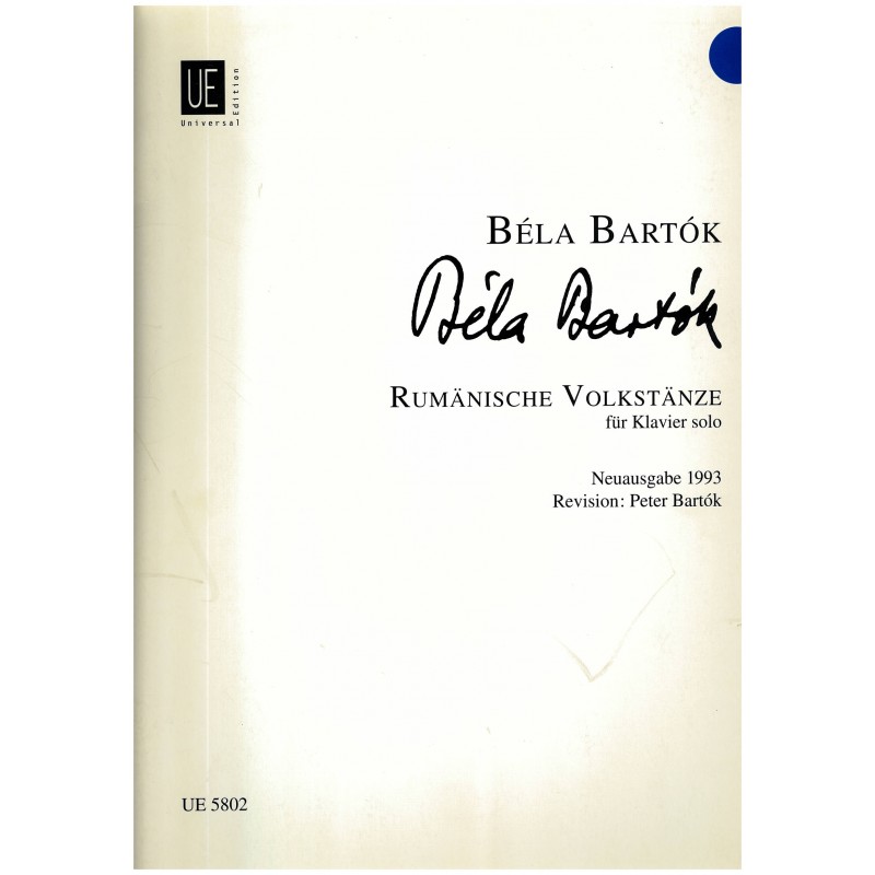 Béla Bartók, Rumänische Volkstänze
