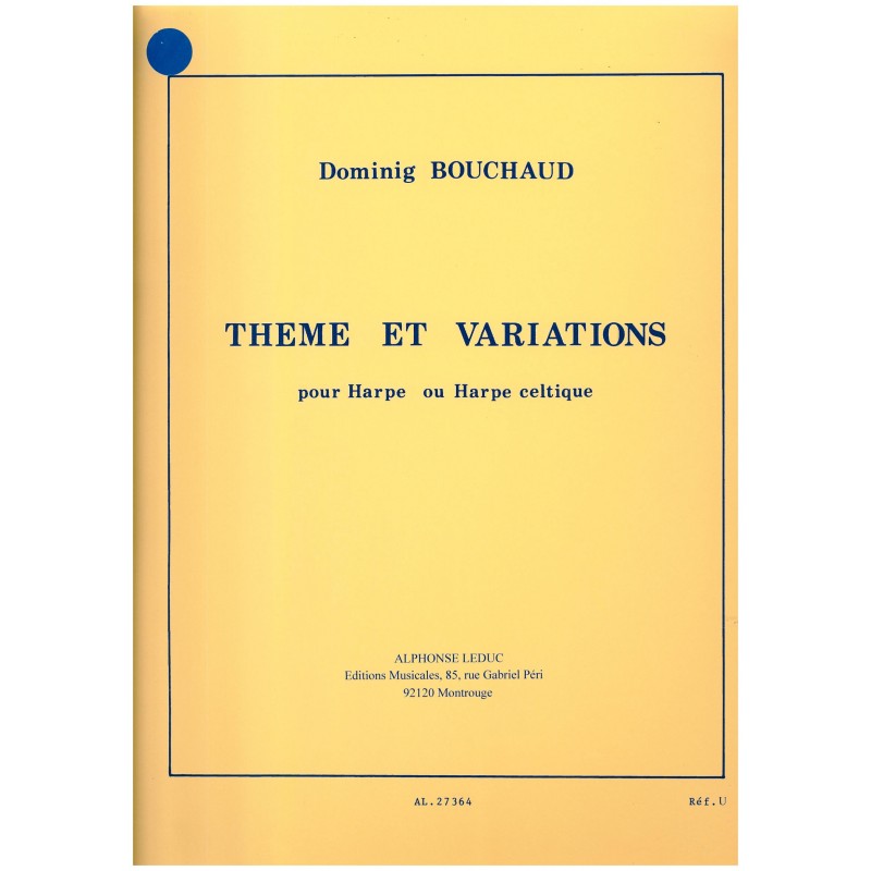 Dominig Bouchaud, Thème et Variations