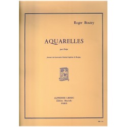 Roger Boutry, Aquarelles