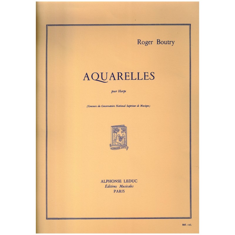 Roger Boutry, Aquarelles