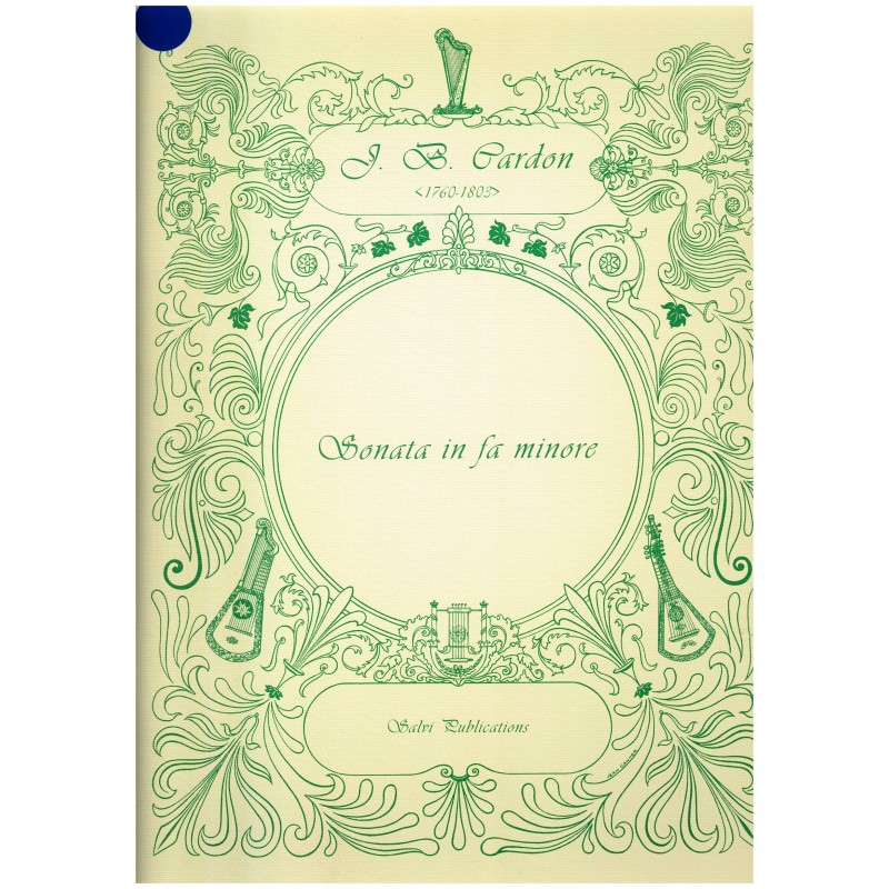 J. B. Cardon, Sonata in fa minore