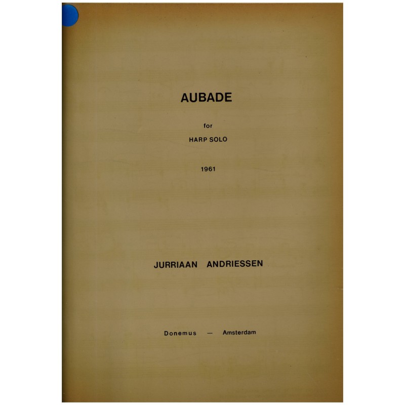 Jurriaan Andriessen, Aubade
