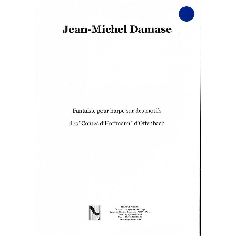Jean-Michel Damase, Fantaisie pour harpe