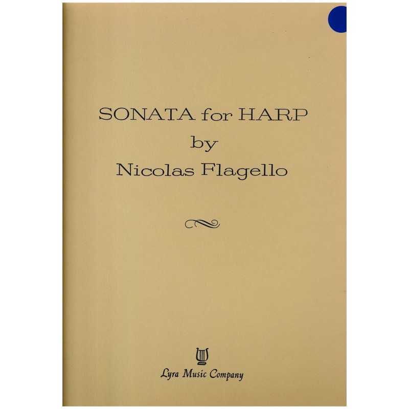 Nicolas Flagello, Sonata for harp