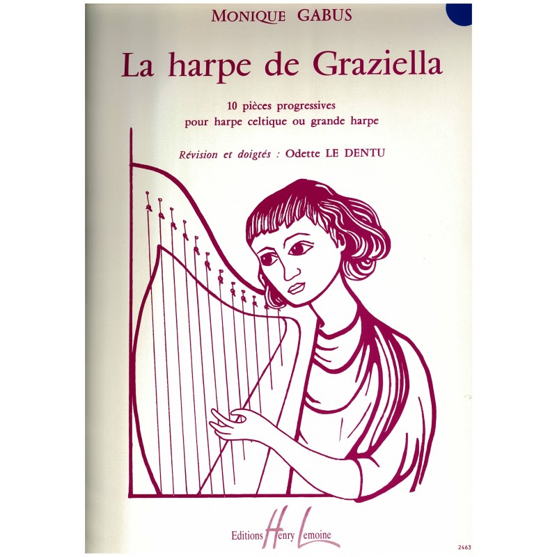 Monique Gabus, La harpe de Graziella Monique Gabus, La harpe de Graziella