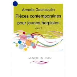 Armelle Gourlaouën, Pièces contemporaines pour jeunes harpistes, vol. 1