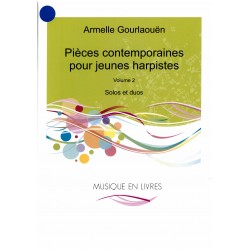 Armelle Gourlaouën, Pièces contemporaines pour jeunes harpistes, vol. 1