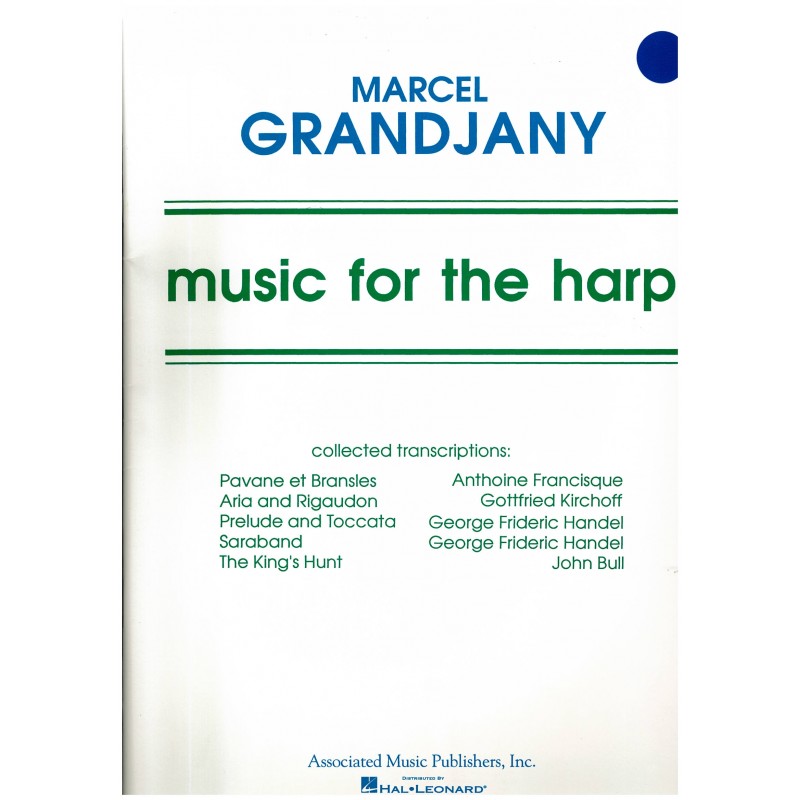 Marcel Grandjany, Music for the harp
