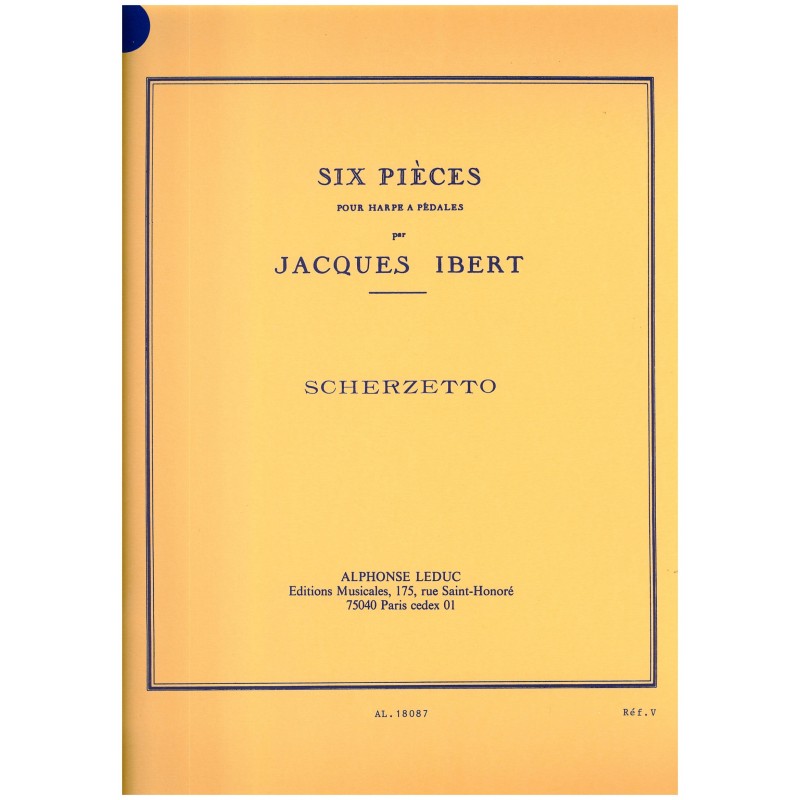 Jacques Ibert, Scherzetto