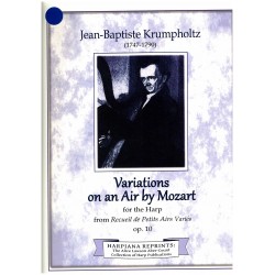 Jean-Baptiste Krumpholtz, Variations on an Air by Mozart