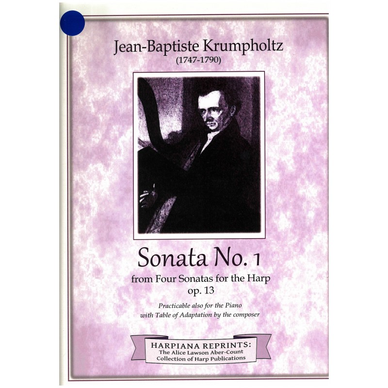 Jean-Baptiste Krumpholtz,  Sonata no. 1