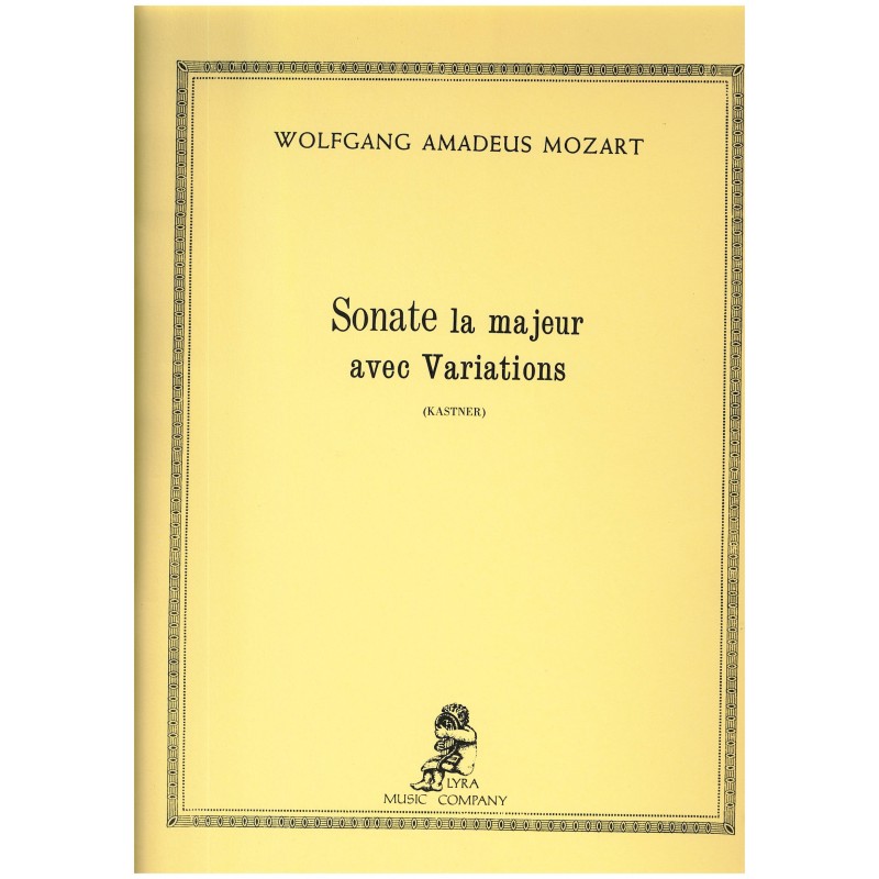 W.A. Mozart, Thème varié, KV353