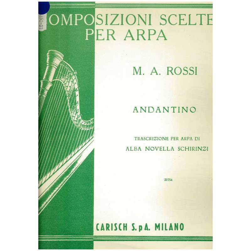 Michael Angelo Rossi, Andantino