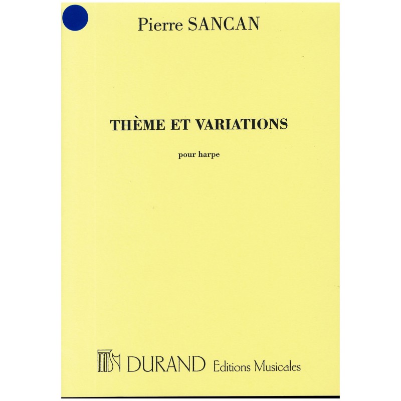Pierre Sancan, Thème et variations