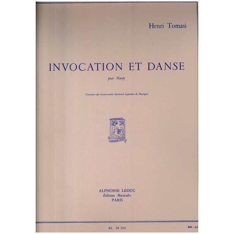 Henri Tomasi, Invocation et danse