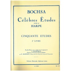 Nicola-Charles Bochsa, Cinquante études (2e livre)