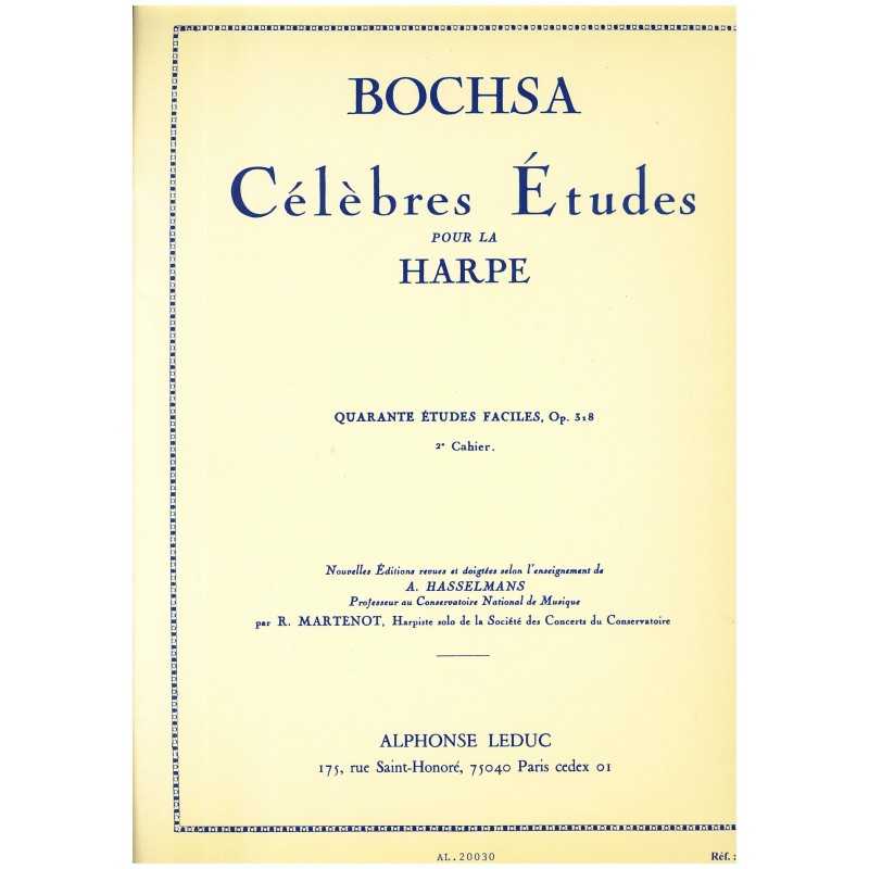 Nicola-Charles Bochsa, Quarante études faciles op 318 (2e cahier)