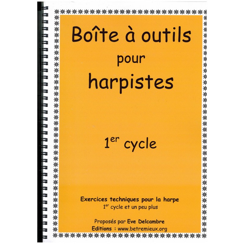 Eve Delcambre, Boîte à outils pour harpiste (1er cycle)