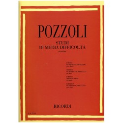 Pozzoli, Etudes de moyenne difficulté