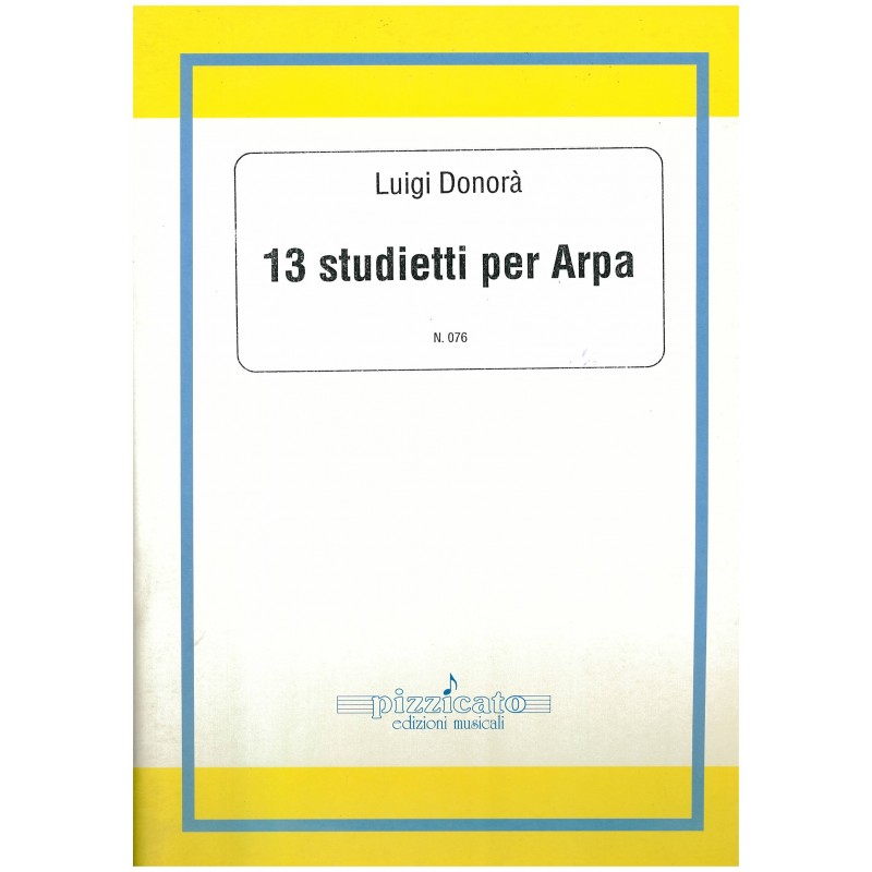 Luigi Donorà, 13 studietti per Arpa