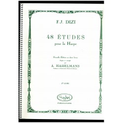 François-Joseph Dizi, 48 études pour la harpe, livre 1