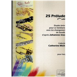 Catherine Michel, 25 études faciles, 1 cahier