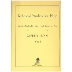 Alfred Holy, Technical Studies for Harp, vol 1