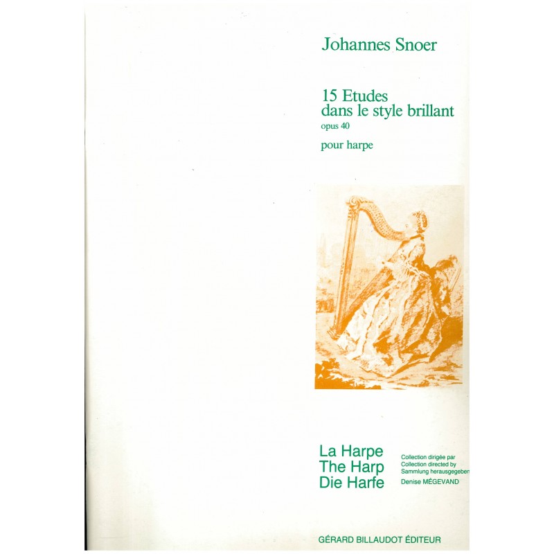 Johannes Snoer, 15 Etudes dans le style brillant