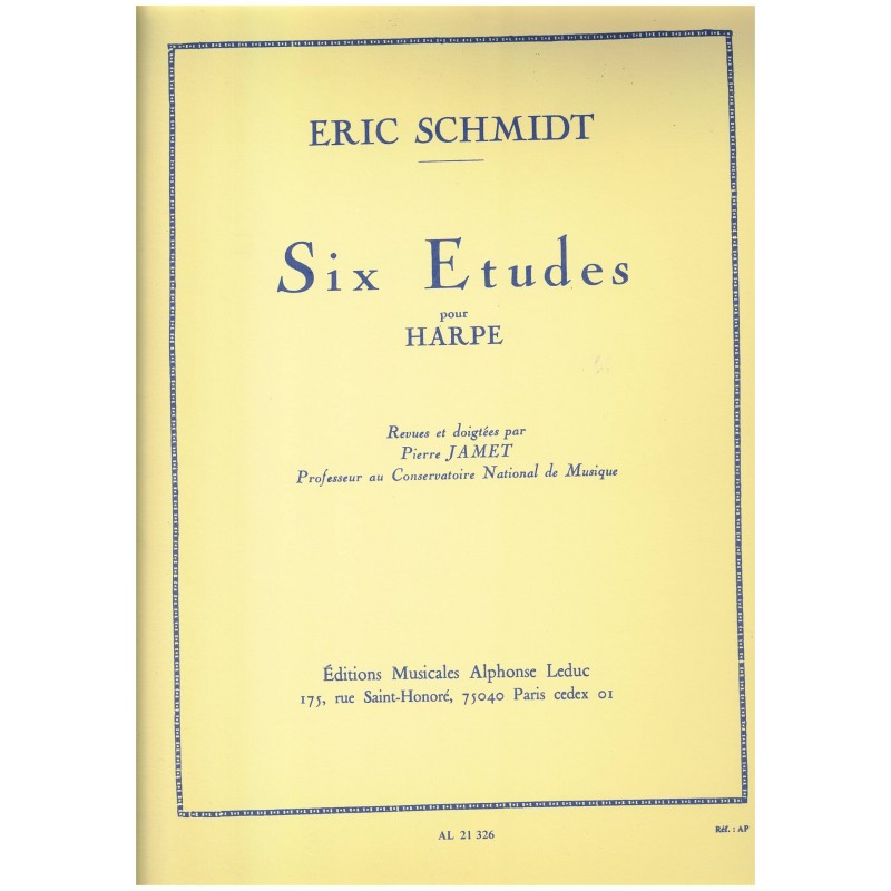 Eric Schmidt, Six etudes
