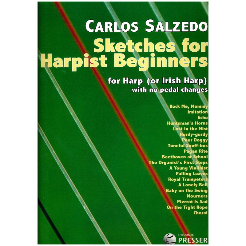 Carlos Salzedo, Sketches for Harpist Beginners