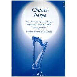 Michèle Beaumont-Chollet, Chante, harpe