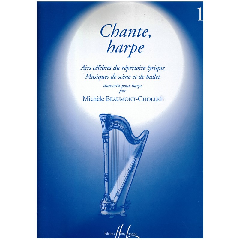 Michèle Beaumont-Chollet, Chante, harpe