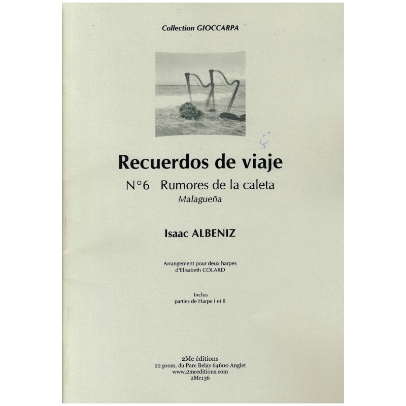 Isaac Albeniz, Recuerdos de viaje