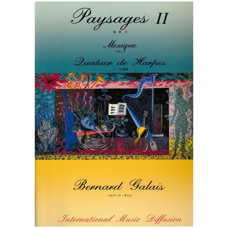 Bernard Galais, Paysages II, Mexique