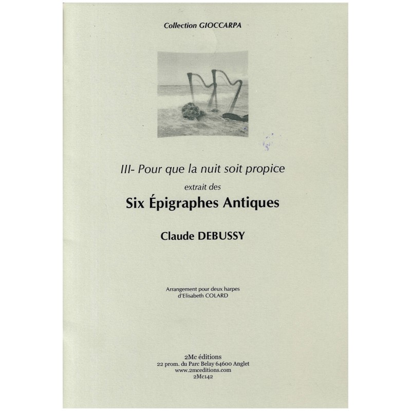 Claude Debussy, Six Épigraphes Antiques, Vol. 1