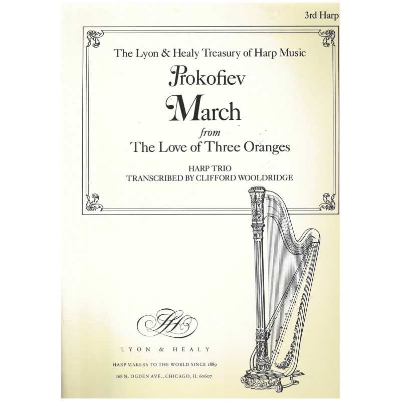 Prokofiev, March from The Love of Three Oranges, 3rd Harp