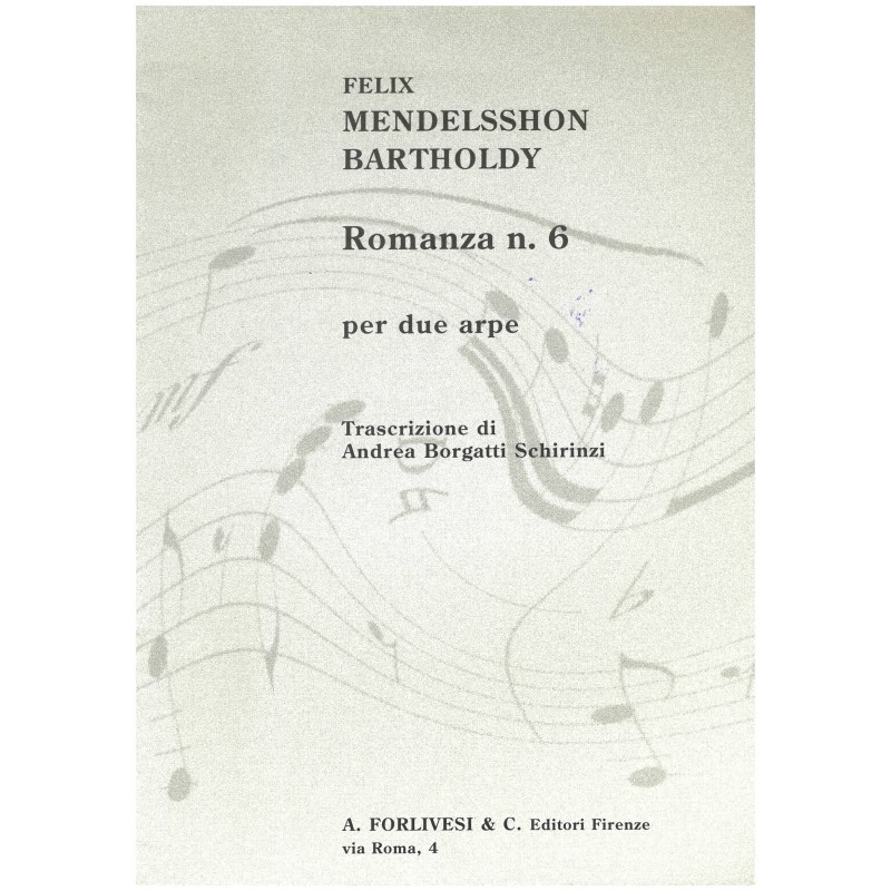 Felix Mendelsshon Bartholdy, Romanza n. 6