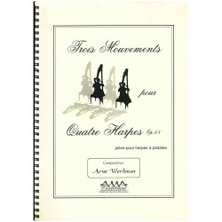 Arne Werkman, Trois Mouvements pour Quatre Harpes, Op. 48