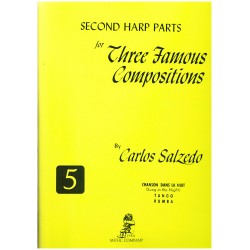 Carlos Salzedo, Second Harp Parts for Three Famous Compositions