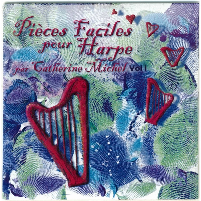 Catherine Michel, Pièces faciles pour harpe, vol 1