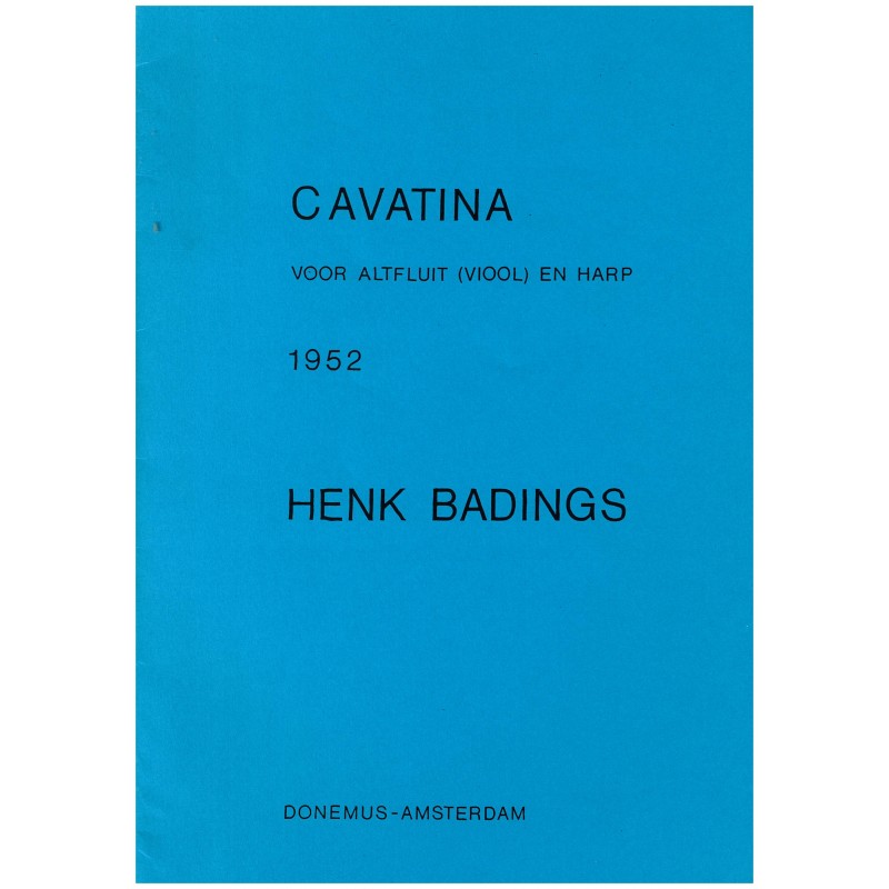 Henk Badings, Cavatina