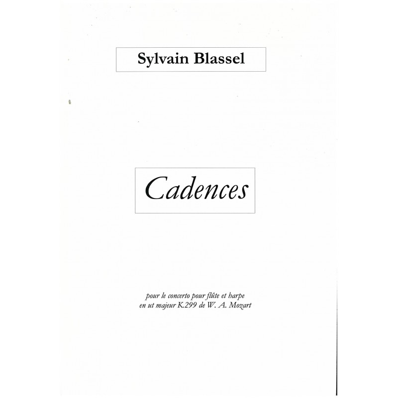 W.A.Mozart, Cadences