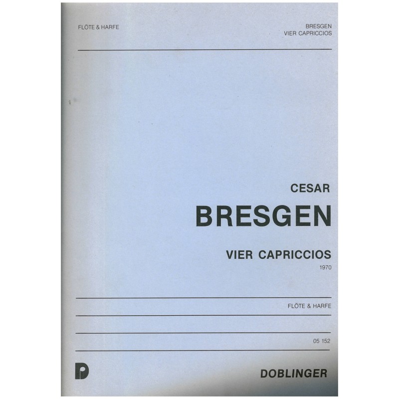Cesar Bresgen, Vier Capriccios