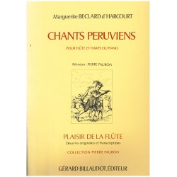 Marguerite Beclard d'Harcourt, Chants Péruviens